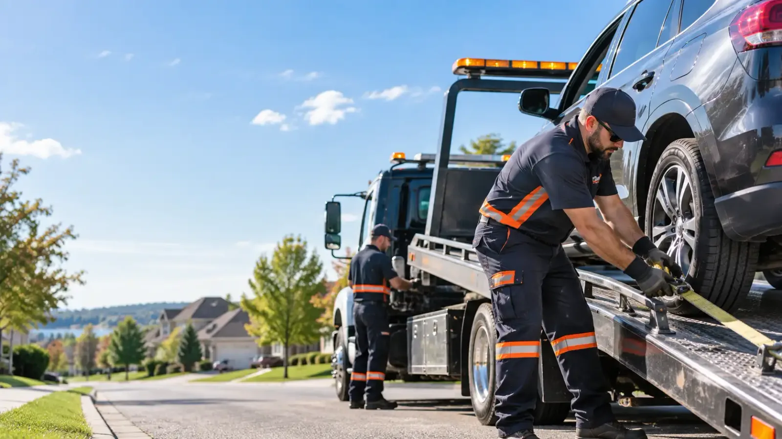 Flatbed Towing in Englewood Cliffs, NJ